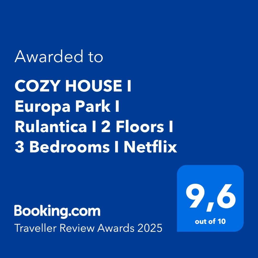 Cozy House I Europa Park I Rulantica I 2 Floors I 3 Bedrooms I Netflix Kappel-Grafenhausen Luaran gambar